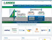 Tablet Screenshot of andeg.org